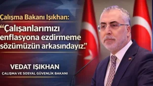 Işıkhan Çalışanlarımızı; Enflasyona ezdirmeme sözümüzün arkasındayız.